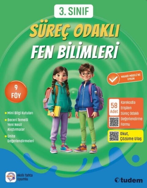 Tudem Yayınları 3. Sınıf Süreç Odaklı Fen Bilimleri
