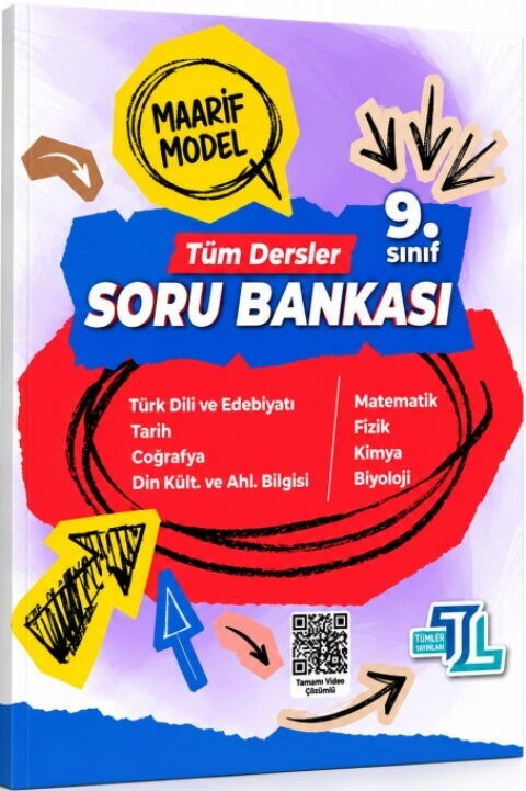 Tümler Yayınları 9. Sınıf Tüm Dersler Maarif Soru Bankası