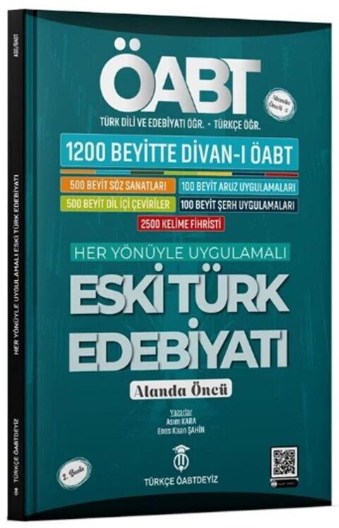 Türkçe ÖABTDEYİZ Divanı ÖABT Türkçe-Türk Dili Edebiyatı Eski Türk Edebiyatı