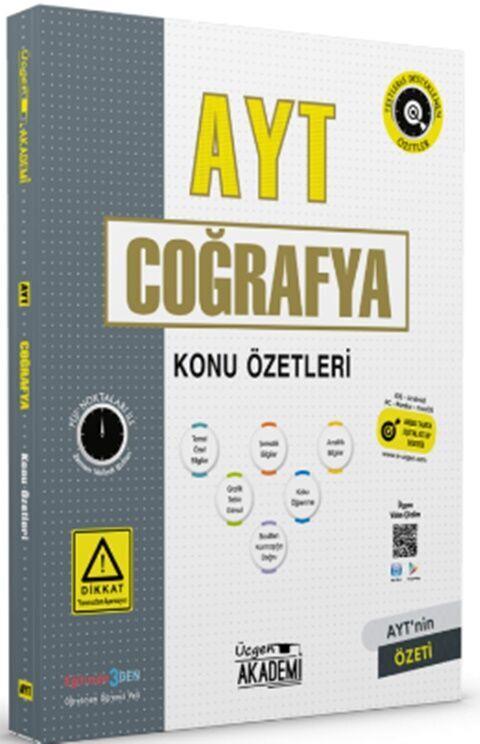 Üçgen Akademi AYT Coğrafya Konu Özetleri