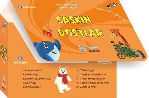 Üçgen Çocuk Şaşkın Dostlar 10 Kitap Set