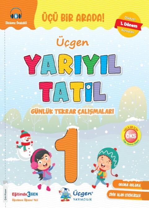 Üçgen Yayıncılık 1. Sınıf Yarıyıl Tatil Günlük Tekrar Çalışmaları