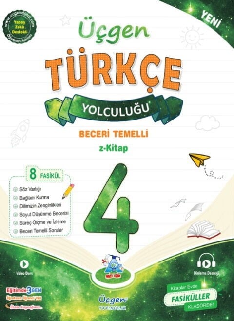 Üçgen Yayıncılık 4. Sınıf Türkçe Beceri Temelli Fasikül