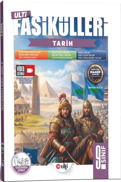 Ulti Yayınları 9. Sınıf Tarih Ulti Fasikülleri