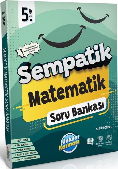Ünlüler Karması 5. Sınıf Matematik Sempatik Soru Bankası