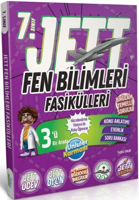Ünlüler Karması 7. Sınıf Fen Bilimleri Jett Fasikülleri