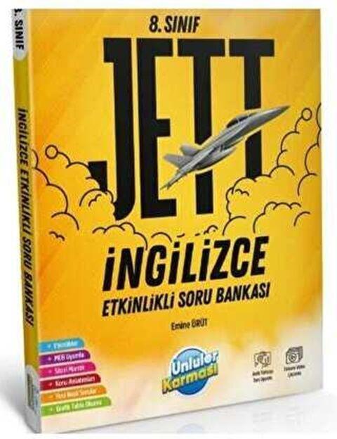 Ünlüler Karması 8. Sınıf İngilizce JETT Etkinlikli Soru Bankası