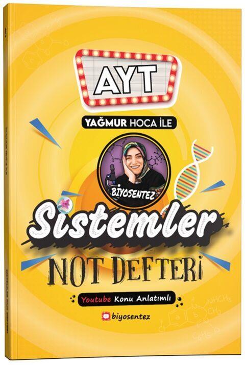 Yağmur Hoca ile AYT Biyosentez Sistemler Not Defteri Tamamı El Yazılı