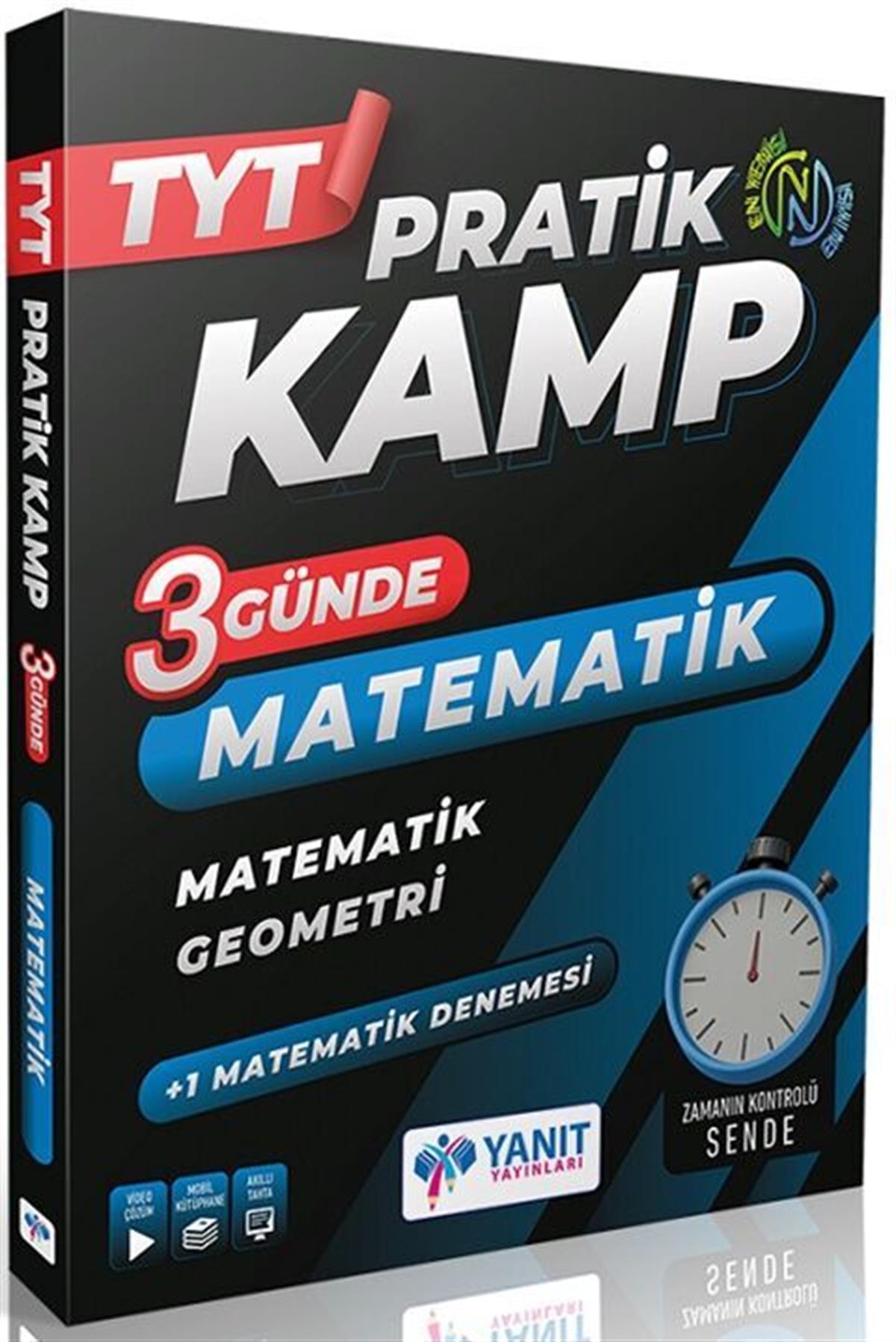 Yanıt Yayınları TYT Matematik 3 Günde Pratik Kamp Kitabı