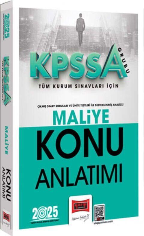Yargı Yayınları 2025 KPSS A Grubu Tüm Kurum Sınavları İçin Maliye Konu Anlatımı