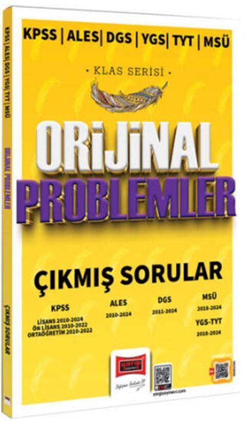 Yargı Yayınları 2025 KPSS ALES DGS YGS TYT MSÜ Klas Serisi Orijinal Problemler Çıkmış Sorular