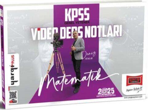 Yargı Yayınları 2025 KPSS Genel Yetenek Matematik Video Ders Notları