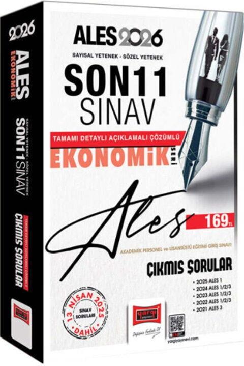 Yargı Yayınları 2026 ALES Ekonomik Seri Son 11 Sınav Çıkmış Sorular
