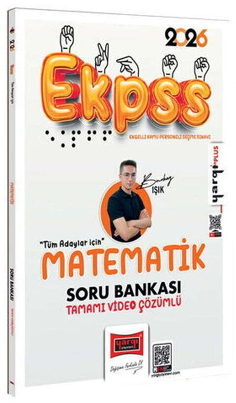 Yargı Yayınları 2026 EKPSS Tüm Adaylar İçin Matematik Tamamı Video Çözümlü Soru Bankası