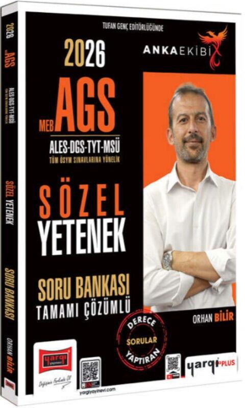 Yargı Yayınları 2026 MEB AGS ALES DGS TYT MSÜ Sözel Yetenek Tamamı Çözümlü Soru Bankası