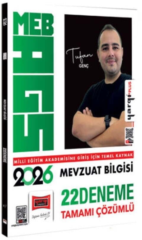Yargı Yayınları 2026 MEB AGS Mevzuat Bilgisi Tamamı Çözümlü 22 Deneme