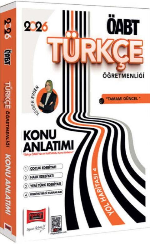 Yargı Yayınları 2026 ÖABT Türkçe Öğretmenliği Çocuk Edebiyatı Halk Edebiyatı Yeni Türk Edebiyatı Konu Anlatımı Yol Haritası 4