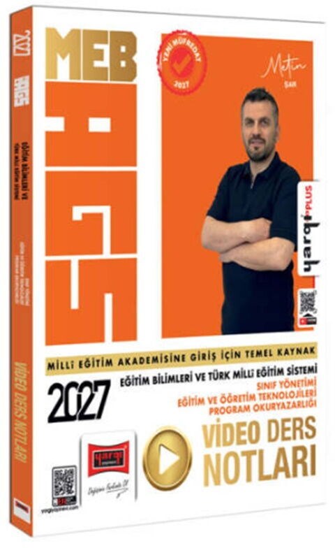 Yargı Yayınları 2027 MEB AGS Eğitim Bilimleri ve Türk Milli Eğitim Sistemi Sınıf Yönetimi Eğitim ve Öğretim Teknolojileri Progra