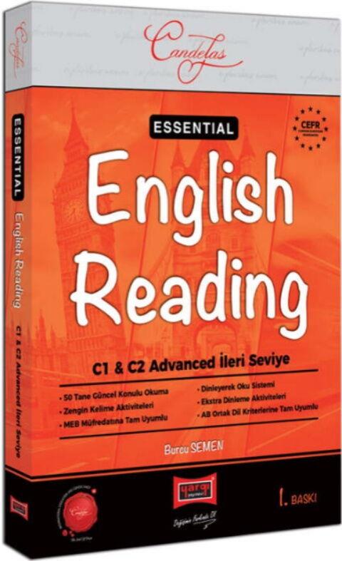 Yargı Yayınları CANDELAS Essential English Reading C1&C2 Advanced İleri Seviye