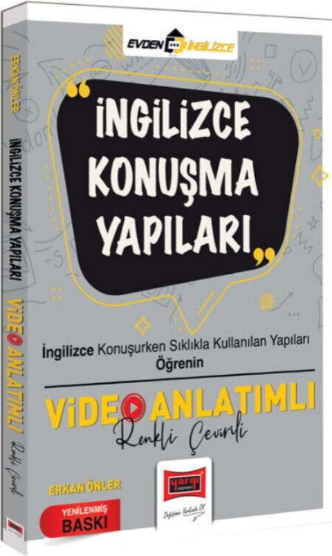 Yargı Yayınları İngilizce Konuşma Yapıları Video Anlatımlı Renkli Çevirili