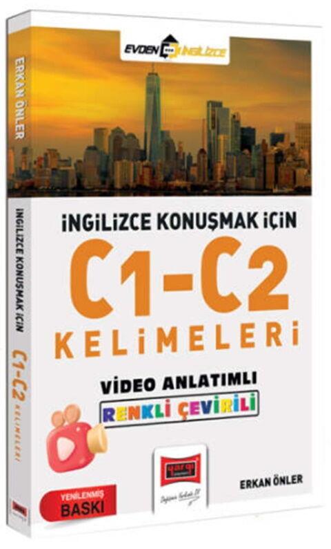 Yargı Yayınları İngilizce Konuşmak İçin C1-C2 Kelimeleri Video Anlatımlı Renkli Çeviri