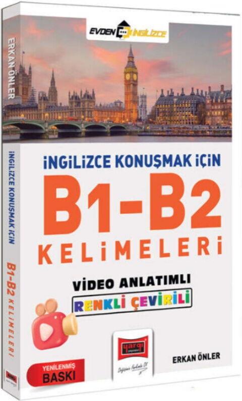 Yargı Yayınları İngilizce Konuşmak İçin B1 B2 Kelimeleri Video Anlatımlı Renkli Çeviri