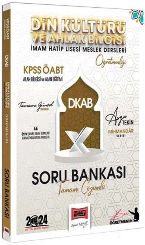 Yargı Yayınları ÖABT Din Kültürü ve Ahlak Bilgisi ve İHL Meslek Dersleri Öğretmenliği Mihmandar Soru Bankası