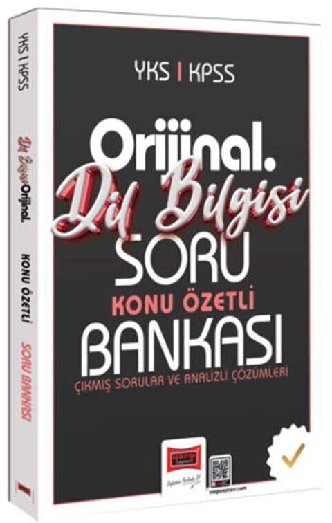 Yargı Yayınları YKS KPSS Orijinal Dil Bilgisi Konu Özetli Soru Bankası