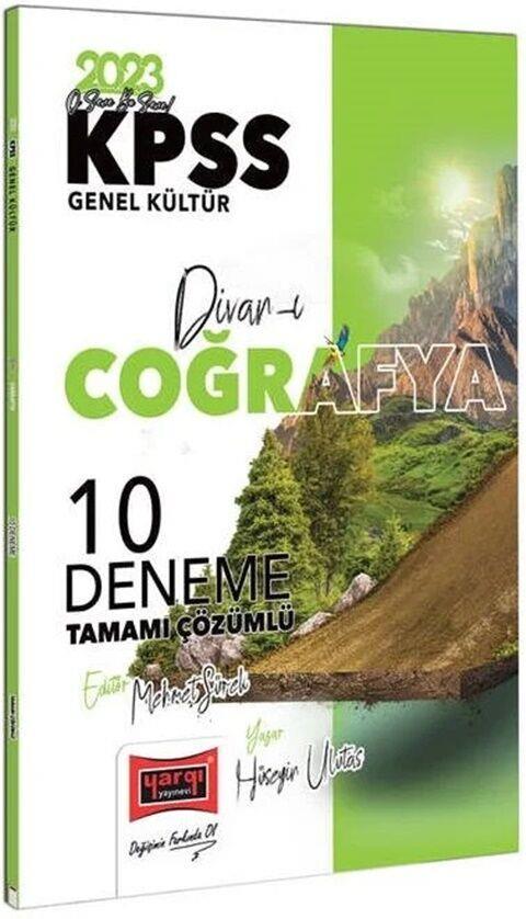 Yargı Yayınları 2023 KPSS Divanı Coğrafya Tamamı Çözümlü 10 Deneme