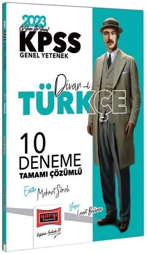 Yargı Yayınları 2023 KPSS Divanı Türkçe Tamamı Çözümlü 10 Deneme