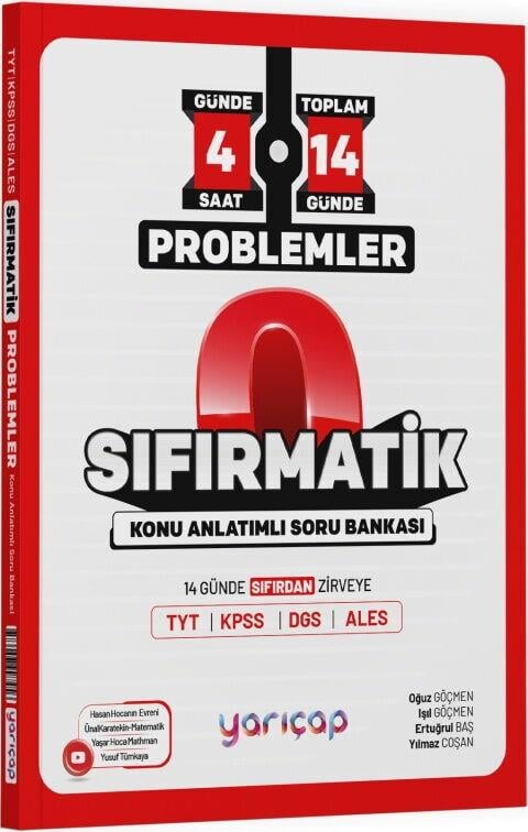 YarıÇap Yayınları TYT Problemler Sıfırmatik Konu Anlatımı Soru Bankası