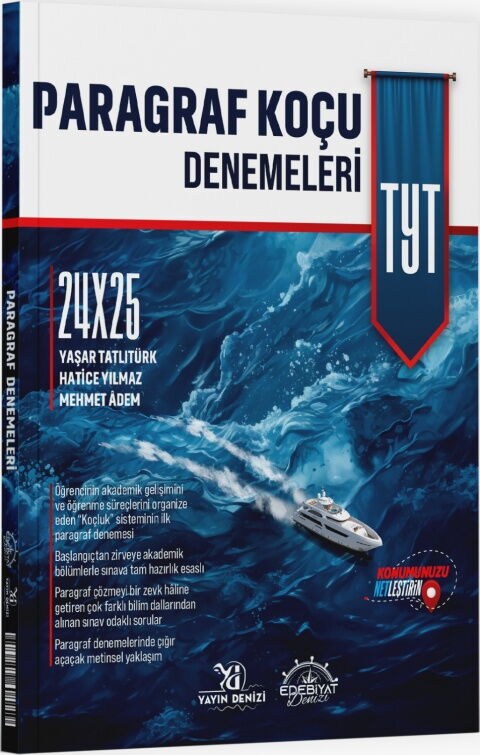Yayın Denizi TYT Paragraf Koçu 24 x 25 Deneme