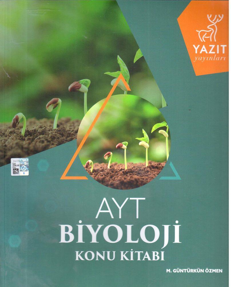Yazıt Yayınları AYT Biyoloji Konu Kitabı
