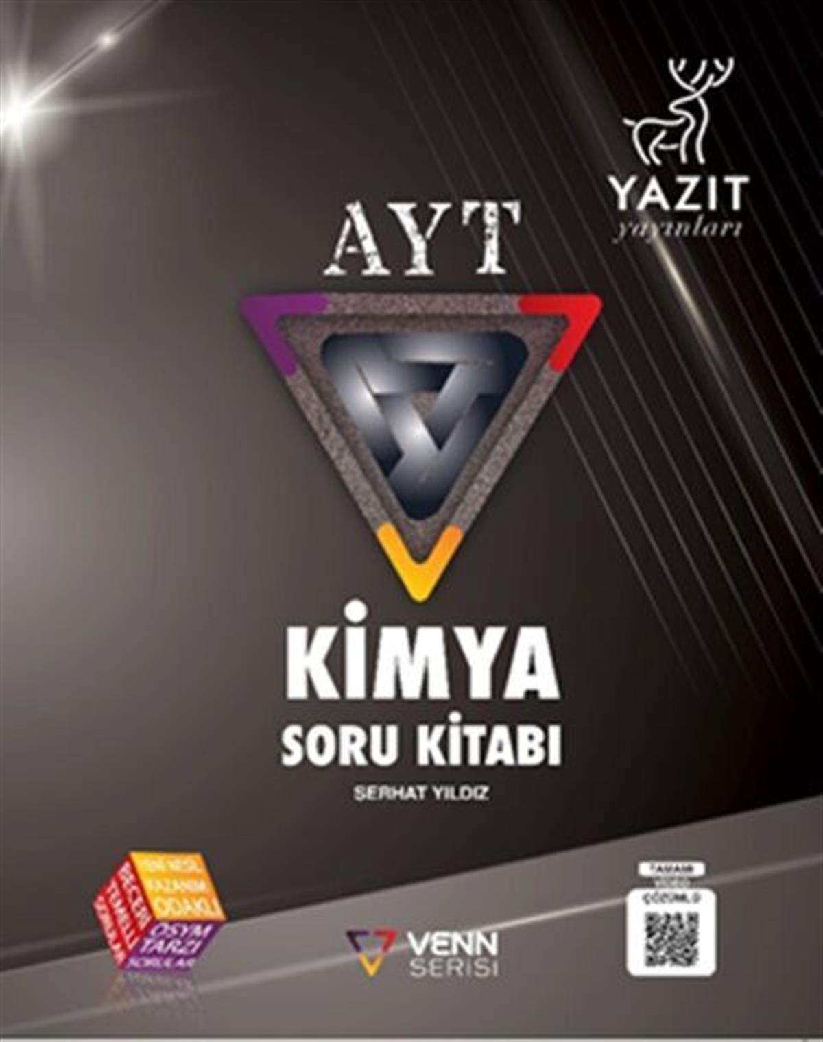 Yazıt Yayınları AYT Kimya Venn Serisi Soru Kitabı