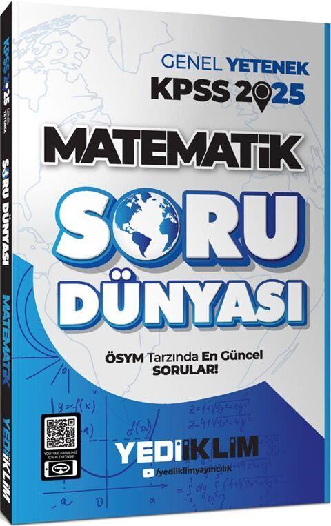 Yediiklim Yayınları 2025 KPSS Genel Yetenek Matematik Soru Dünyası