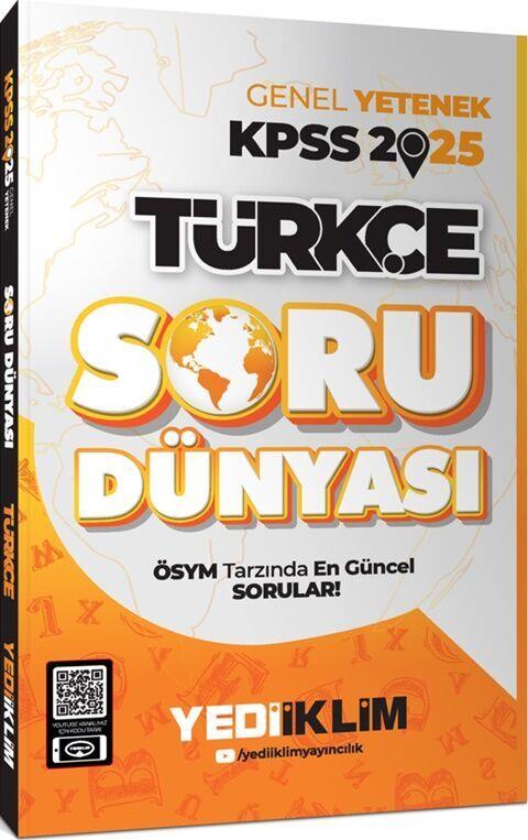 Yediiklim Yayınları 2025 KPSS Genel Yetenek Türkçe Soru Dünyası