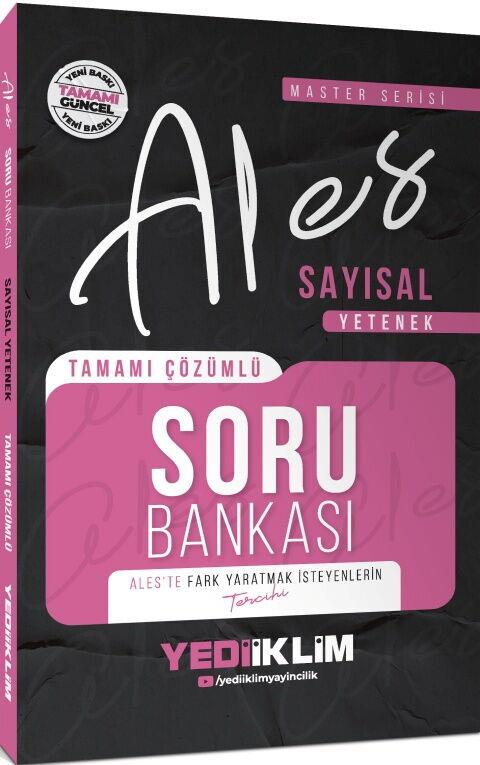 Yediiklim Yayınları 2026 ALES Sayısal Yetenek Tamamı Çözümlü Soru Bankası