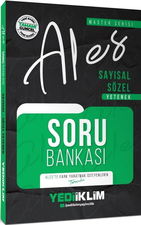 Yediiklim Yayınları ALES Sayısal Sözel Yetenek Soru Bankası
