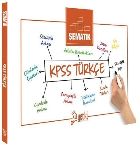 Yetki Yayınları KPSS Şematik Türkçe