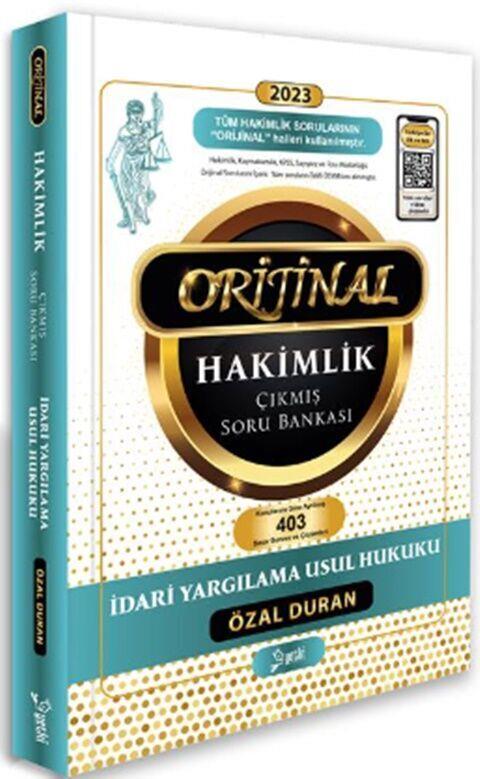 Yetki Yayınları Orijinal İdari Yargılama Hukuku Hakimlik Çıkmış Soru Bankası