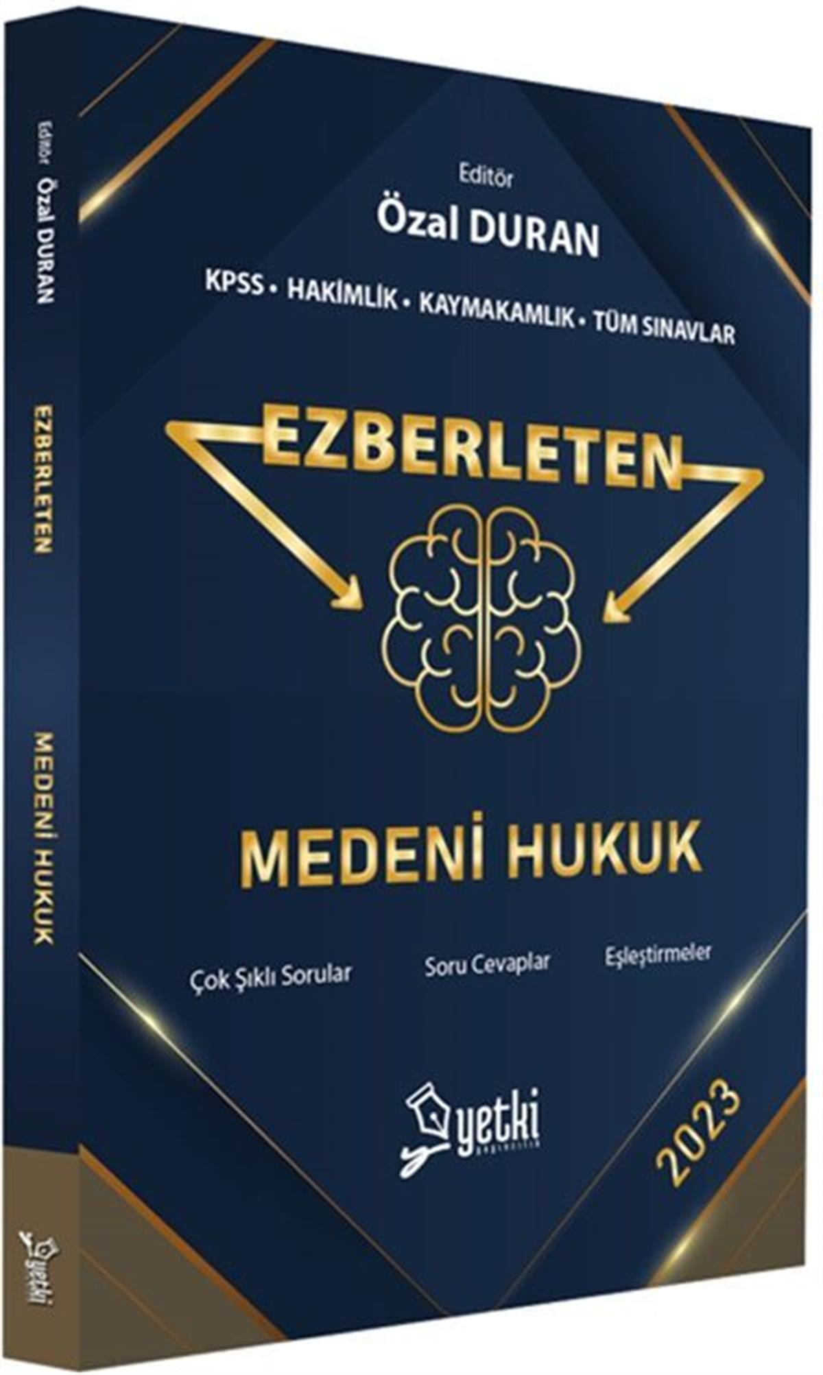 Yetki Yayınları Ezberleten Medeni Hukuk