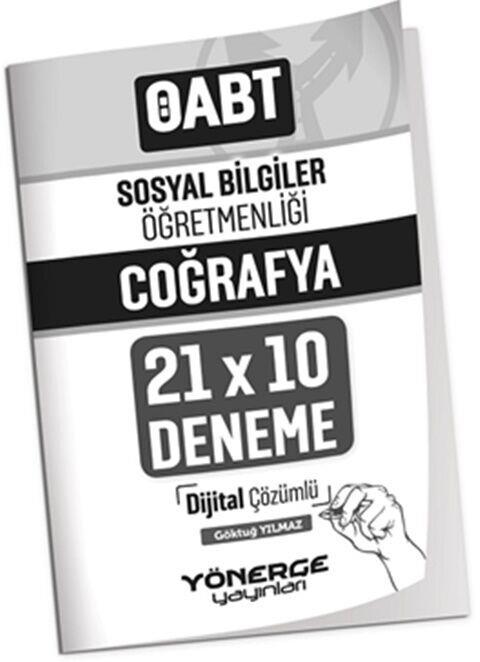 Yönerge 2023 ÖABT Sosyal Bilgiler Öğretmenliği Coğrafya 21 x 10 Deneme