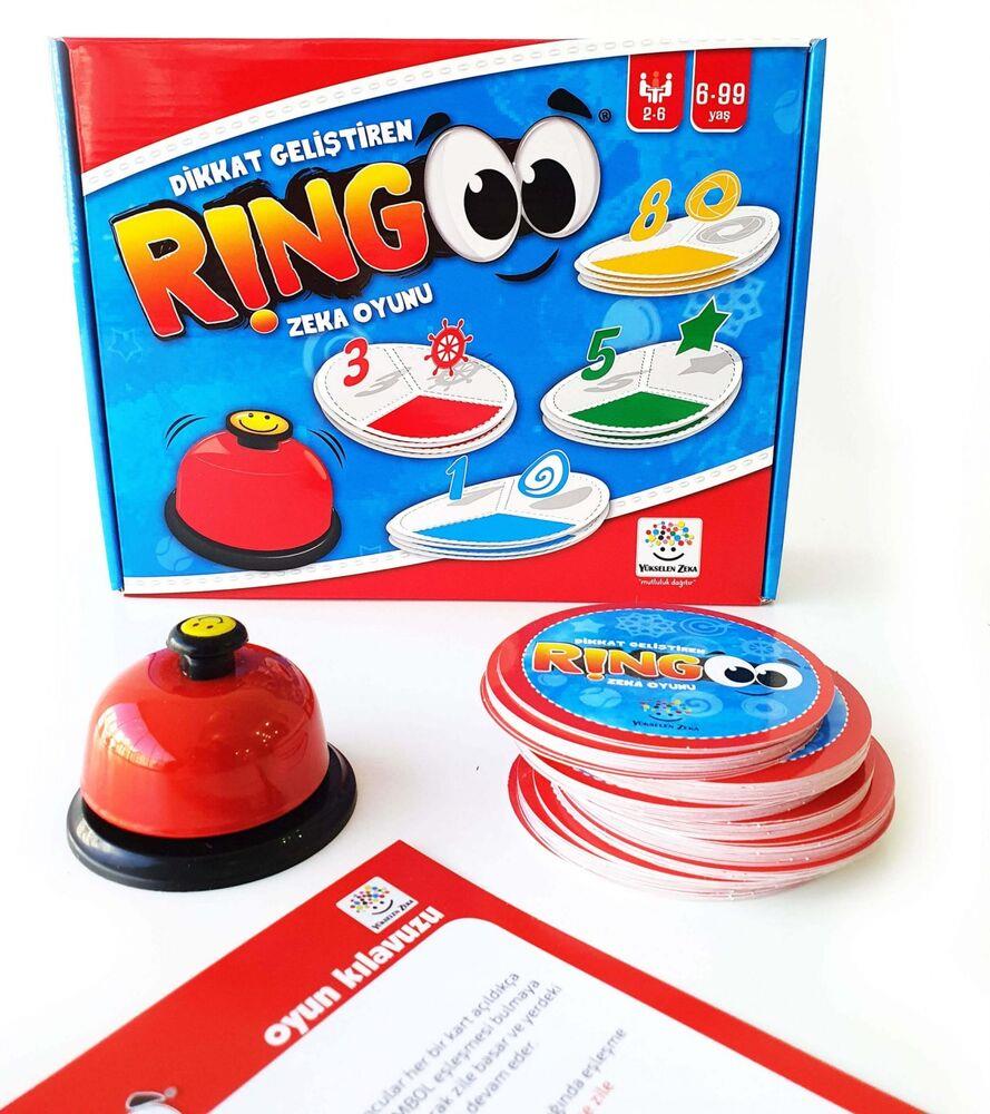 Yükselen Zeka Yayınları Ringoo Dikkat Geliştiren Zeka Oyunu (6-99 Yaş)