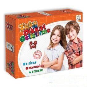 Yükselen Zeka Yayınları Zeka Dikkat Geliştirme Seti(5-8 Yaş)