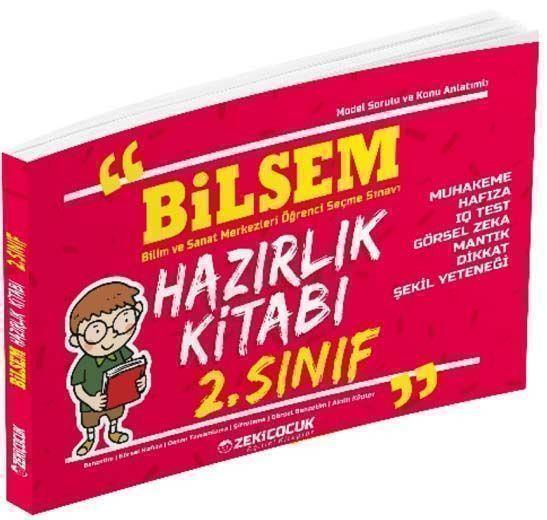 Zeki Çocuk 2. Sınıf Bilsem Hazırlık Kitabı
