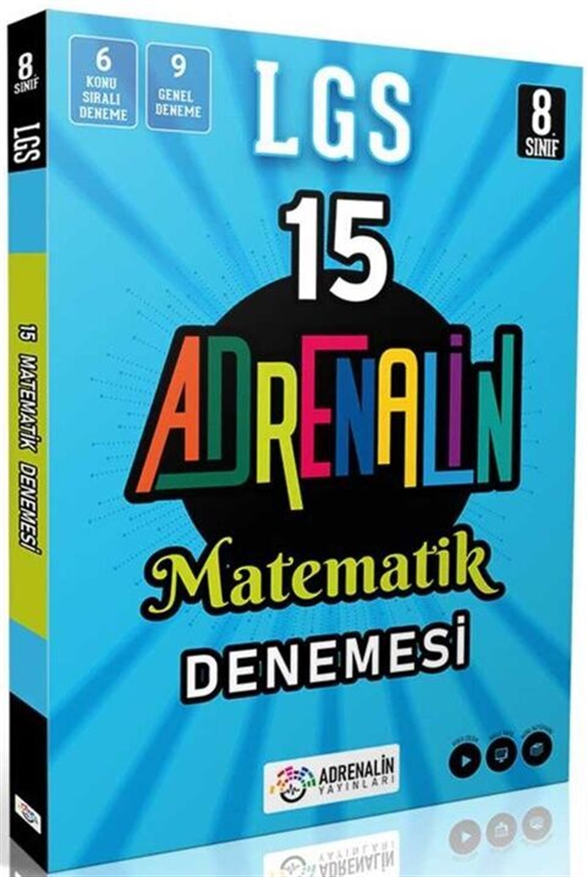 Adrenalin Yayınları 8. Sınıf LGS Matematik 15 Branş Denemesi