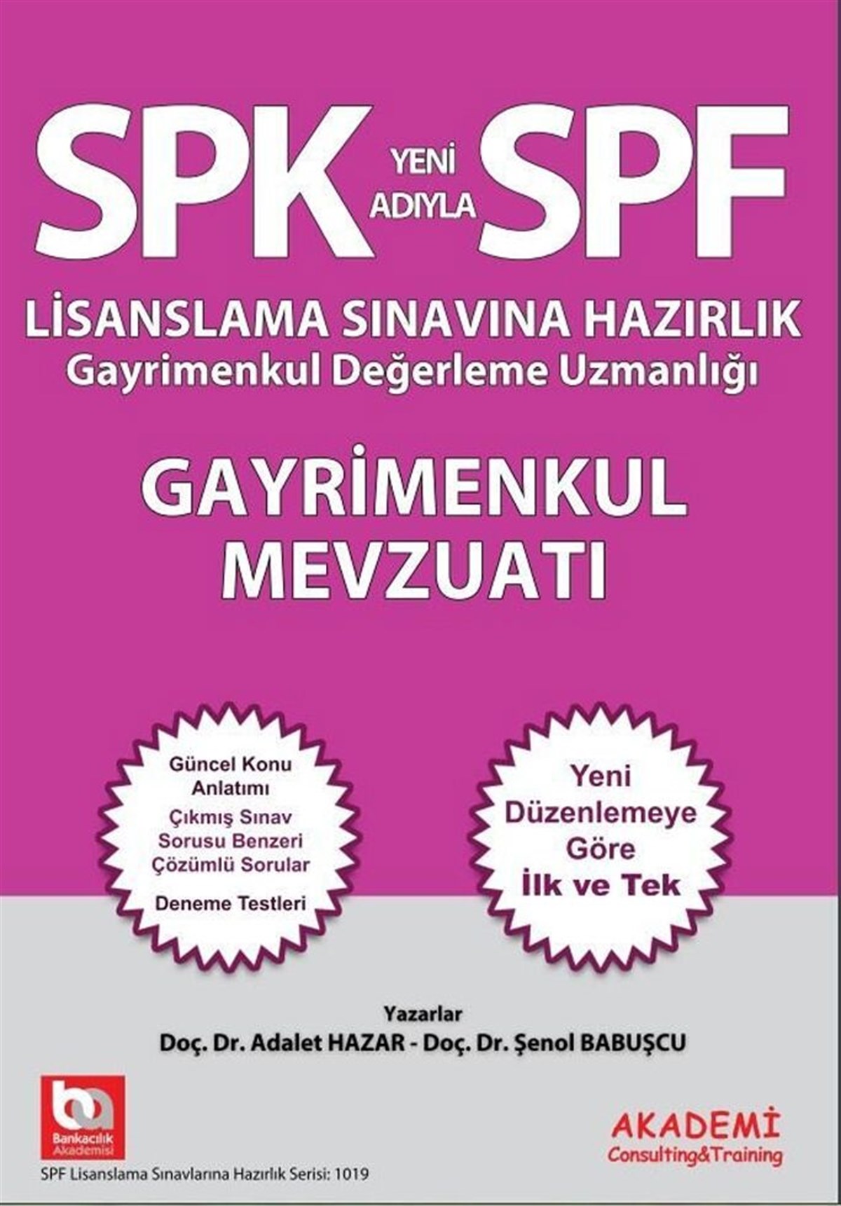 Akademi Eğitim SPK Gayrimenkul Mevzuatı Konu