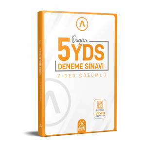 Akın Dil YDS 5 Deneme Sınavı Video Çözümlü