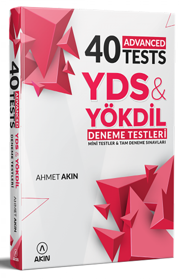 Akın Dil YDS YÖKDİL 40 ADVANCED Tests Soru Bankası