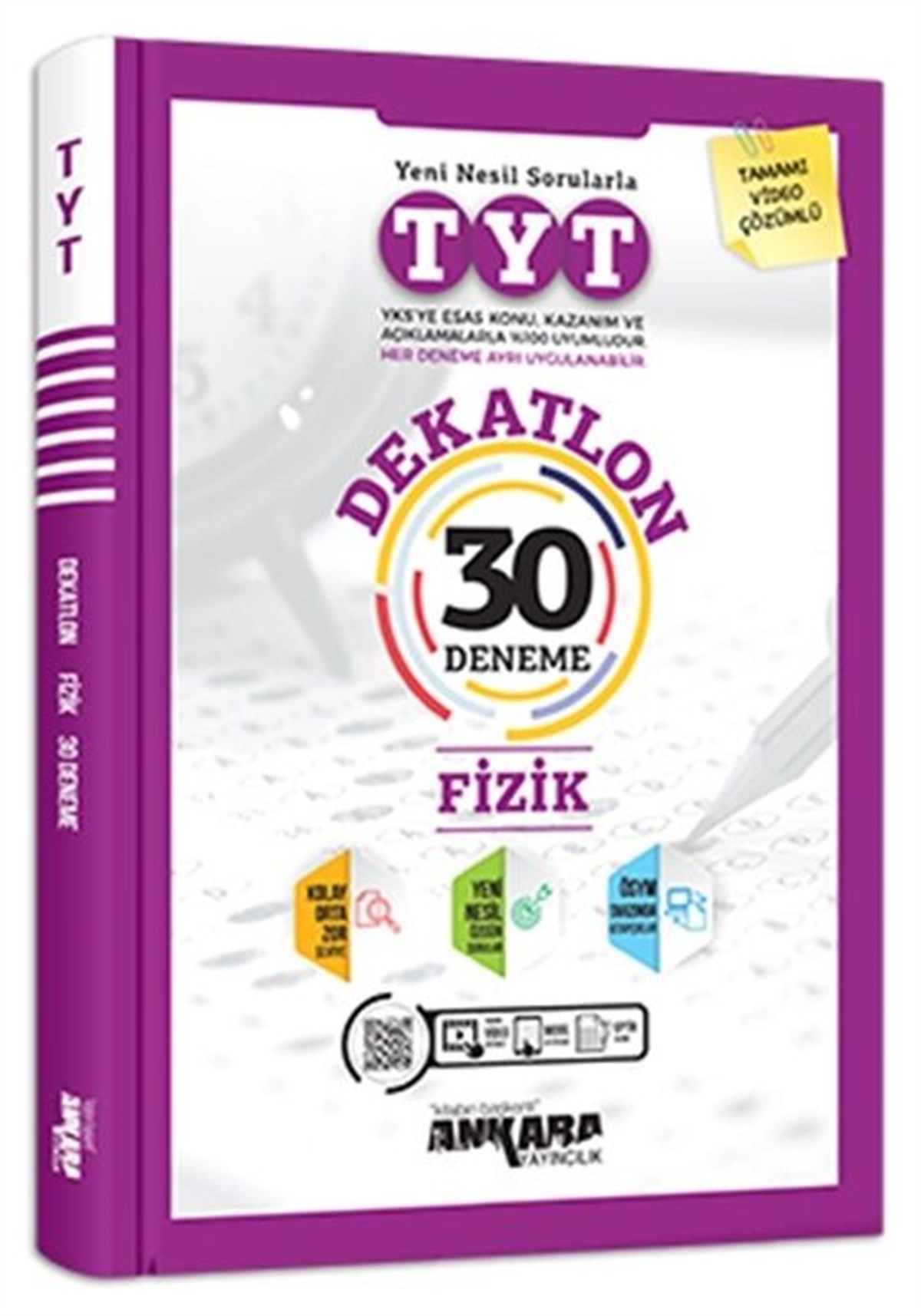 Ankara Yayıncılık TYT Fizik Dekatlon 30 Deneme